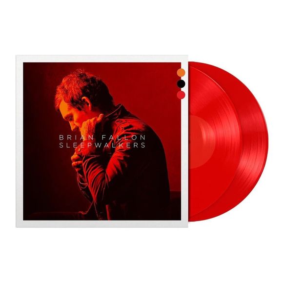 Brian Fallon - SLEEPWALKERS - Deluxe Red Colored Vinyl 2 LP 45 RPM NEW & SEALED - Picture 3 of 3
